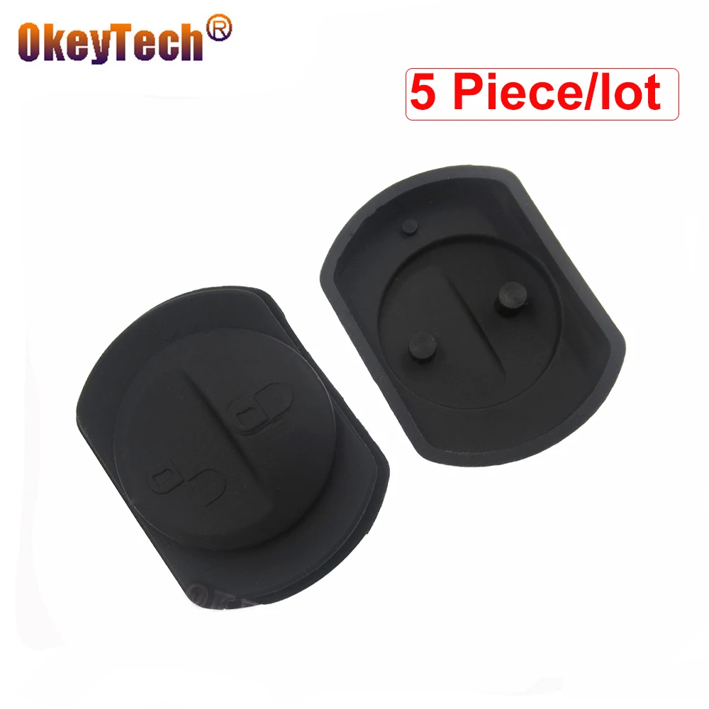 OkeyTech 5 шт./лот резиновый коврик для ключей Mitsubishi Colt Warrior чехол 2 ремонта кнопок