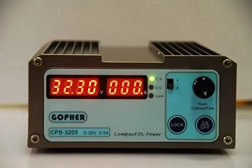 Smoothly CPS-3205 0-30/32V Adjustable DC Switching Power Supply 5A 160W SMPS Switchable AC 110V (95V-132V) / 220V (198V-264V)
Smoothly CPS-3205 0-30/32V Adjustable DC Switching Power Supply 5A 160W SMPS Switchable AC 110V (95V-132V) / 220V (198V-264V)