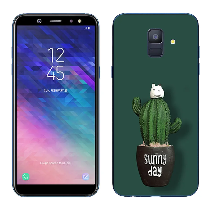 Чехол для Samsung Galaxy A6 (5 6) A600G 2018 дюйма с полной защитой|Бамперы| |