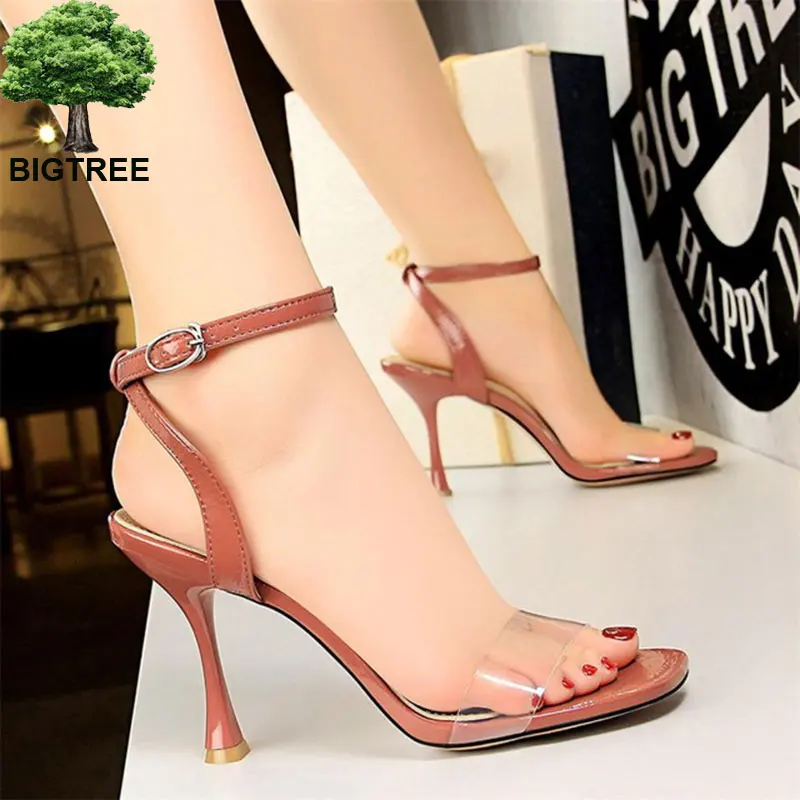 BIGTREE Transparent A-word Concise Sandals Women 2018 New Summer Solid PU Buckle High Heels 10cm Shoes Women's Sandal Square Toe
BIGTREE Transparent A-word Concise Sandals Women 2018 New Summer Solid PU Buckle High Heels 10cm Shoes Women's Sandal Square Toe