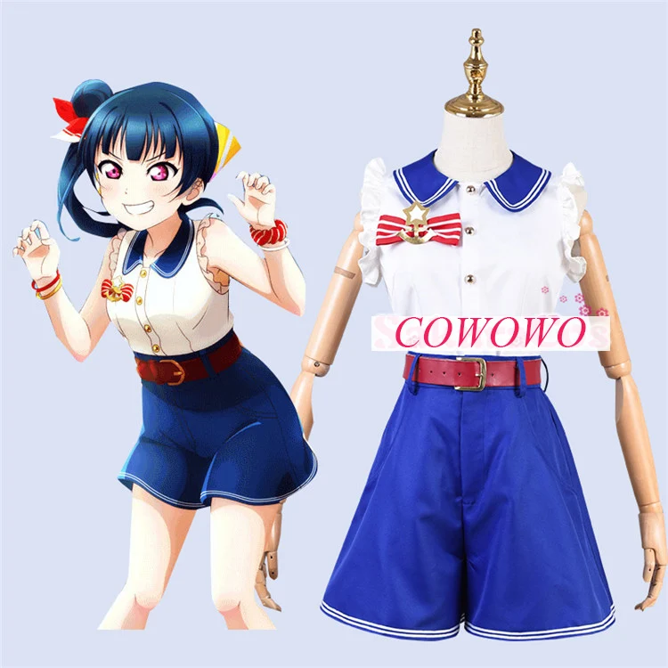Anime! LoveLive!Sunshine!! Aqours Yoshiko Hanamaru Ruby Sixth Anniversary Unawakened Uniforms Cosplay Costume NEW Free Shipping
Anime! LoveLive!Sunshine!! Aqours Yoshiko Hanamaru Ruby Sixth Anniversary Unawakened Uniforms Cosplay Costume NEW Free Shipping