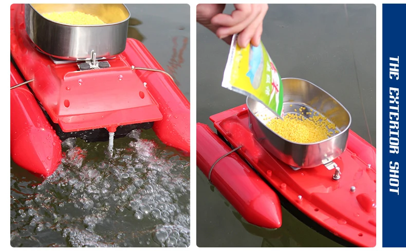 PDDHKK RC Bait Fishing Bait Boat 300m Remote Control Fish Finder Fish Boat Toy Ship Speedboat 2-3km/hour Visual distance 150m
PDDHKK RC Bait Fishing Bait Boat 300m Remote Control Fish Finder Fish Boat Toy Ship Speedboat 2-3km/hour Visual distance 150m