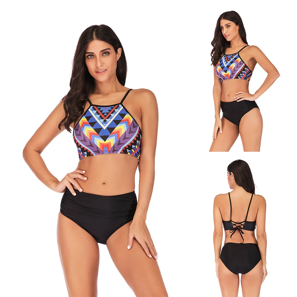 Print Sexy High Waist Swimsuit Bikini Set Bikinis Women Swimwear Swimming Suit Woman Clothes Badpak Plus Size Summer Beach Wear
Print Sexy High Waist Swimsuit Bikini Set Bikinis Women Swimwear Swimming Suit Woman Clothes Badpak Plus Size Summer Beach Wear