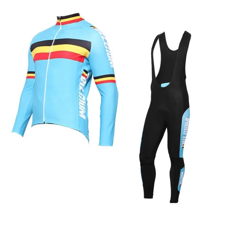 spring Team Belgium long sleeve Cycling jersey Belgian flag breathable bike clothing MTB Ropa Ciclismo Bicycle maillot GEL PAD
spring Team Belgium long sleeve Cycling jersey Belgian flag breathable bike clothing MTB Ropa Ciclismo Bicycle maillot GEL PAD