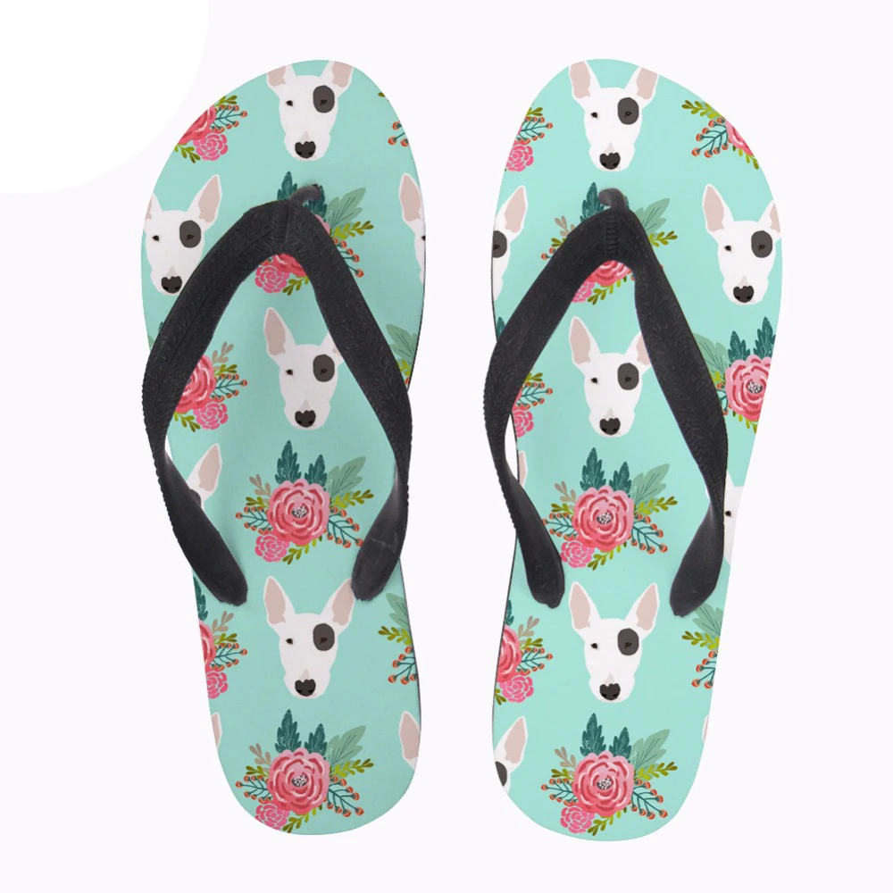 NOISYDESIGNS Cute Bull Terrier Print Casual Women Flip Flops Summer Slip-on Cartoon 3D Animal women Slippers Woman Flip Flops
NOISYDESIGNS Cute Bull Terrier Print Casual Women Flip Flops Summer Slip-on Cartoon 3D Animal women Slippers Woman Flip Flops