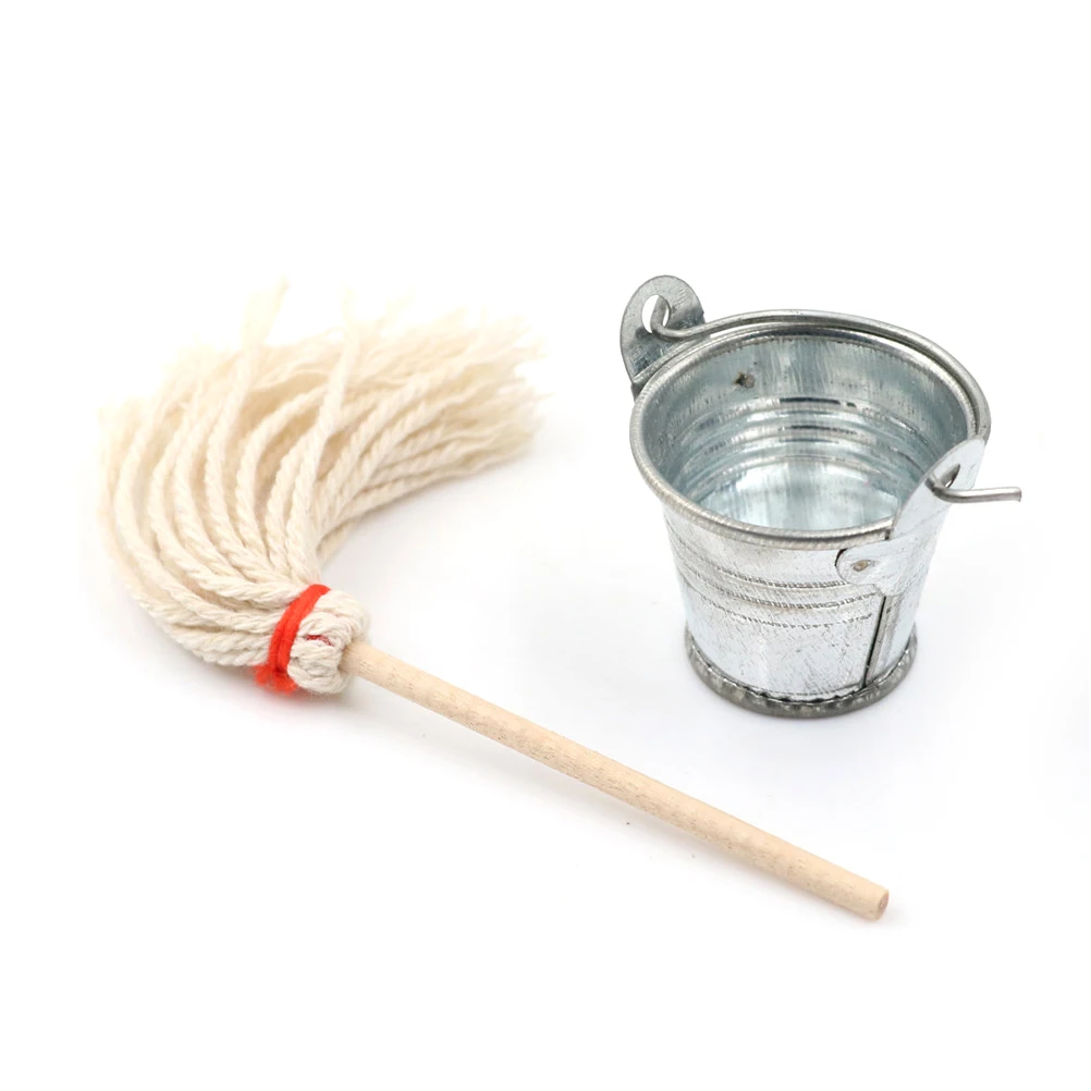 Scale 1:12 Dollhouse Miniature Kitchen Garden Mop Bucket Classic Pretend Play Furniture Cute Toys Creative Gifts Presents
Scale 1:12 Dollhouse Miniature Kitchen Garden Mop Bucket Classic Pretend Play Furniture Cute Toys Creative Gifts Presents