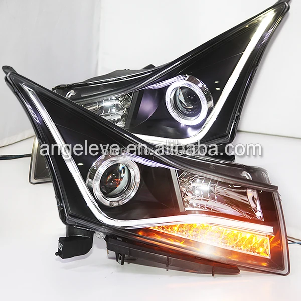 For CHEVROLET Cruze A8 Style Angel Eyes LED Strip Headlamp Headlights 2009-2012 Year LDV2 type
For CHEVROLET Cruze A8 Style Angel Eyes LED Strip Headlamp Headlights 2009-2012 Year LDV2 type