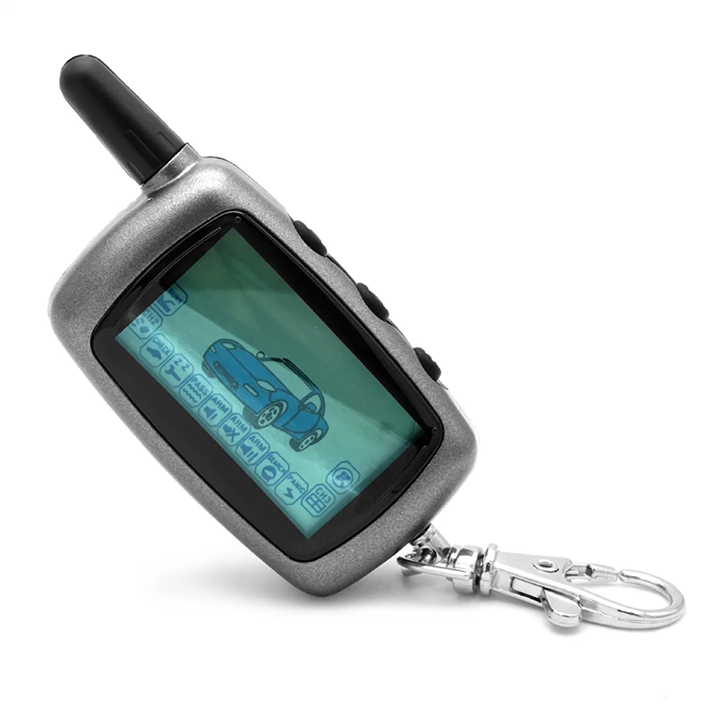 A6 2-way LCD Remote Controller Key Fob for Russian Version Vehicle Security Two way Car Alarm System Twage Starline A6
A6 2-way LCD Remote Controller Key Fob for Russian Version Vehicle Security Two way Car Alarm System Twage Starline A6