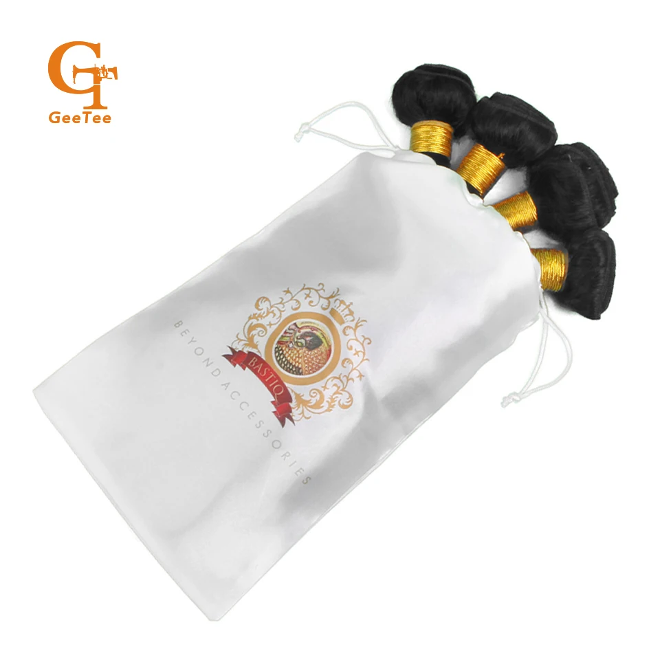 Custom Logo Human Virgin Hair bundle packing Satin Bag,customized women Hair Extension silk packaging Bag/bags with Drawstring
Custom Logo Human Virgin Hair bundle packing Satin Bag,customized women Hair Extension silk packaging Bag/bags with Drawstring
