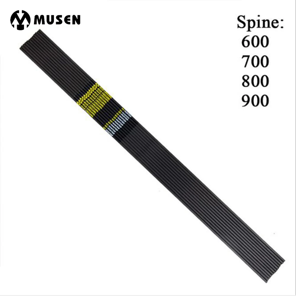 Pure Carbon Arrow Shaft Spine 600 700 800 900 OD 5.7mm ID 4.2mm 30'' Length for Hunting Shooting Archery Bow
Pure Carbon Arrow Shaft Spine 600 700 800 900 OD 5.7mm ID 4.2mm 30'' Length for Hunting Shooting Archery Bow