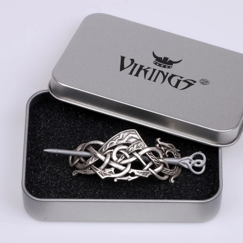 1pcs Dragons in Knots Hair Clasp Elegant Pins Hair Sticks Hairpins Women Hair Accessories Norse Vikings New Arrival 2018
1pcs Dragons in Knots Hair Clasp Elegant Pins Hair Sticks Hairpins Women Hair Accessories Norse Vikings New Arrival 2018
