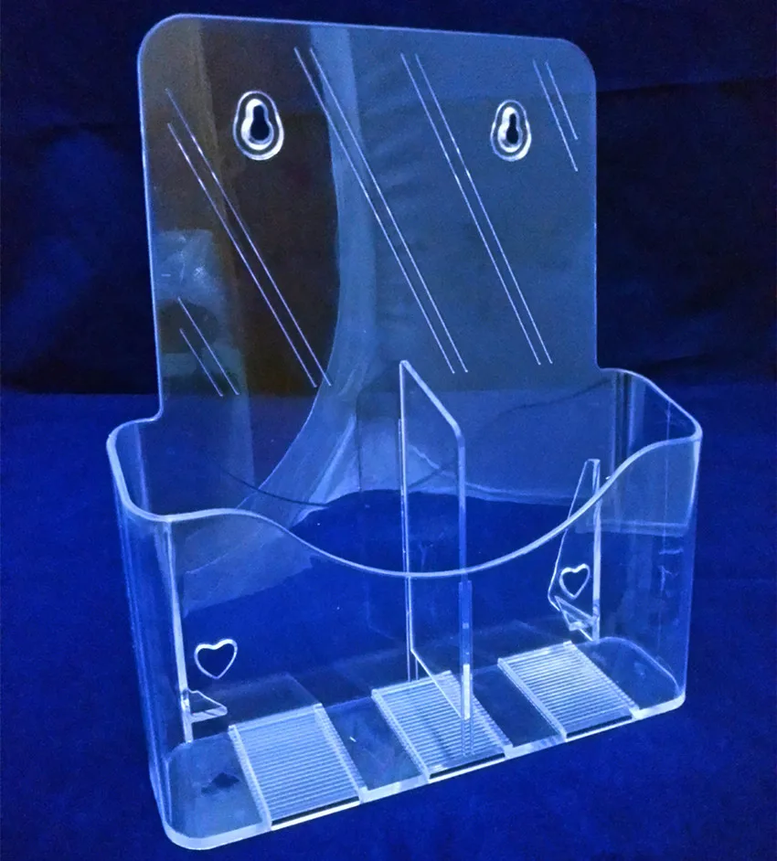 Clear A6 2 Pockets Plastic Acrylic Brochure Literature Pamphlet Display Holder Racks Stand To Insert Leaflet 40pcs Good Quality
Clear A6 2 Pockets Plastic Acrylic Brochure Literature Pamphlet Display Holder Racks Stand To Insert Leaflet 40pcs Good Quality