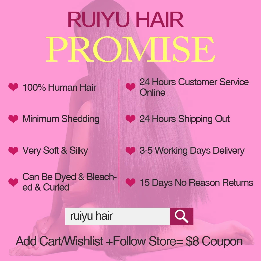 RUIYU Hair Deep Wave Bundles Malaysian Human Hair Extensions 3 Bundles Remy Hair Weave Bundles #1B Natural Color Can Dyed
RUIYU Hair Deep Wave Bundles Malaysian Human Hair Extensions 3 Bundles Remy Hair Weave Bundles #1B Natural Color Can Dyed