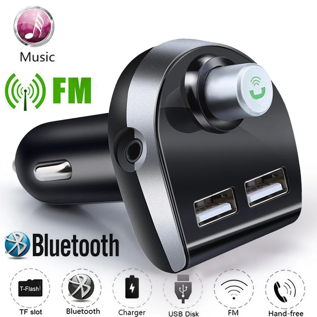 Фото FM трансмиттер Assist Bluetooth модулятор автомобильный комплект громкой связи аудио mp3