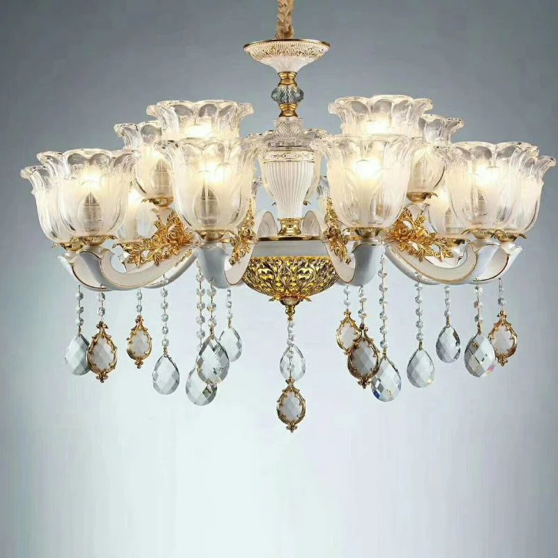 Living Room Crystal Chandelier Bedroom Light Hotel Sales Center led Chandelier Gold White Chandelier Lighting Vintage Lamps
Living Room Crystal Chandelier Bedroom Light Hotel Sales Center led Chandelier Gold White Chandelier Lighting Vintage Lamps
