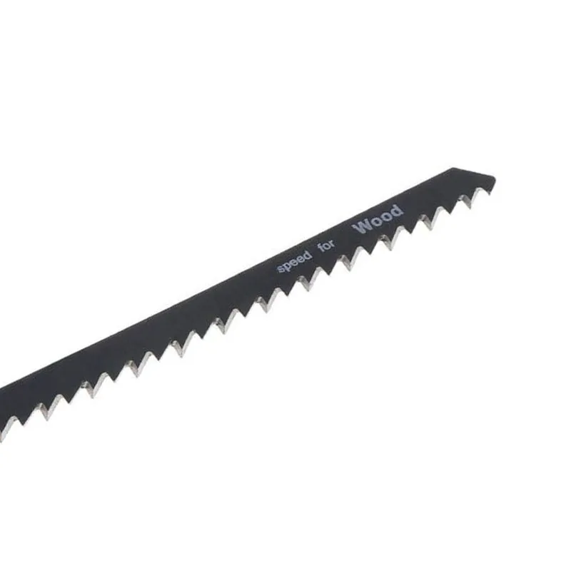 5pcs Jigsaw Blades Cutting Tool For Wood Sheet Panels Extra Long T344D 6T T-Shank HCS Jigsaw Blades
5pcs Jigsaw Blades Cutting Tool For Wood Sheet Panels Extra Long T344D 6T T-Shank HCS Jigsaw Blades