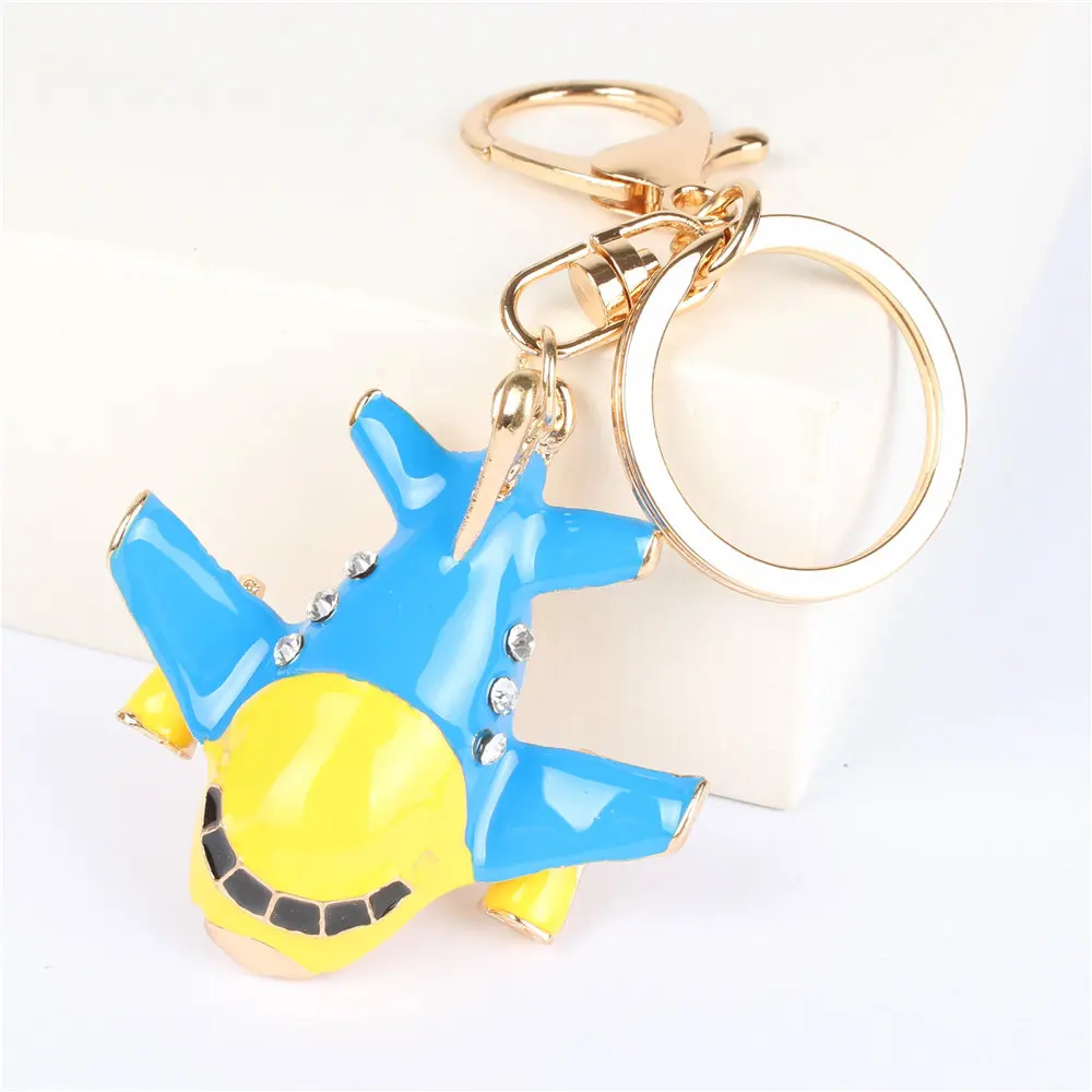 Yellow Blue Plane Airplane Aircraft Pendant Charm Rhinestone Crystal Key Chain Ring for Handbag Purse Carkey
Yellow Blue Plane Airplane Aircraft Pendant Charm Rhinestone Crystal Key Chain Ring for Handbag Purse Carkey