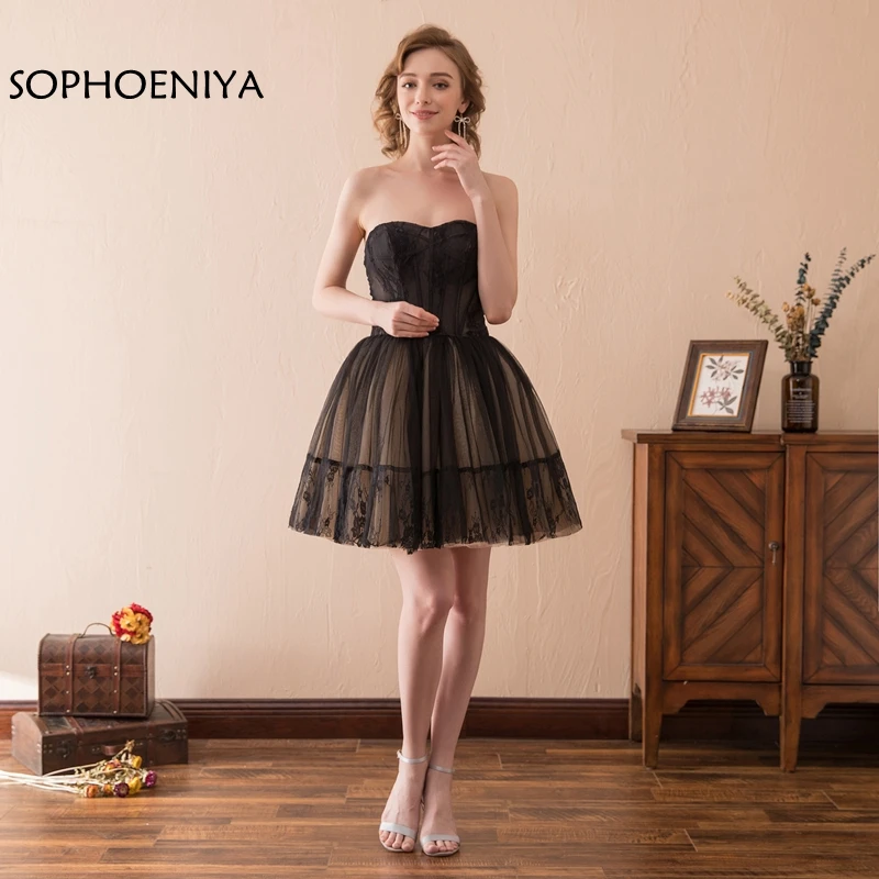 New Arrival Off the shoulder Black Tulle Short Cocktail dresses 2021 Robe cocktail dress vestido de festa robe de cocktail
New Arrival Off the shoulder Black Tulle Short Cocktail dresses 2021 Robe cocktail dress vestido de festa robe de cocktail