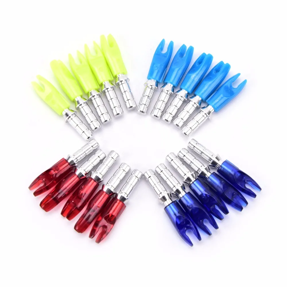 12Pieces Plastic Arrow PinNock+Aluminum Arrow Nock Pin For ID4.2mm Compound Recurve Bow Carbon Arrow
12Pieces Plastic Arrow PinNock+Aluminum Arrow Nock Pin For ID4.2mm Compound Recurve Bow Carbon Arrow