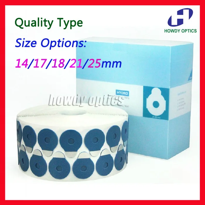 Quality Optical Eyeglasses lens edging adhesive blocking pad accessories Size 14/17/18/21/24mm 1000pcs/roll
Quality Optical Eyeglasses lens edging adhesive blocking pad accessories Size 14/17/18/21/24mm 1000pcs/roll