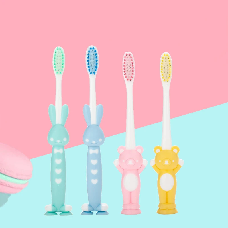 Фото Детские Мультяшные мягкие зубные щётки щетина детская зубная щетка младенцев