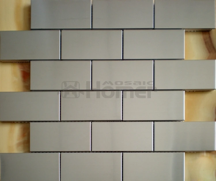 free shipping, 46x98mm stainless steel metal mosaic tile ,silver color metal mosaic subway pattern for bathroom wall tiles
free shipping, 46x98mm stainless steel metal mosaic tile ,silver color metal mosaic subway pattern for bathroom wall tiles