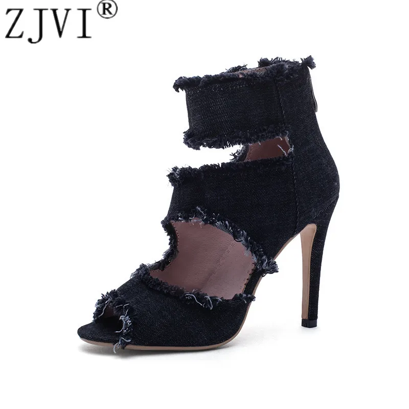 ZJVI 2022 Woman Canvas Ankle Boots For Women Summer Thin High Heels Boots Sandal Ladies Peep Toe Shoes Sandals Sandalias Mujer
ZJVI 2022 Woman Canvas Ankle Boots For Women Summer Thin High Heels Boots Sandal Ladies Peep Toe Shoes Sandals Sandalias Mujer