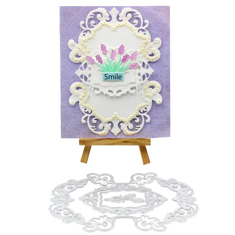 KSCRAFT Flowers Frame Metal Cutting Dies Stencils for DIY Scrapbooking/photo album Decorative Embossing DIY Paper Cards
KSCRAFT Flowers Frame Metal Cutting Dies Stencils for DIY Scrapbooking/photo album Decorative Embossing DIY Paper Cards