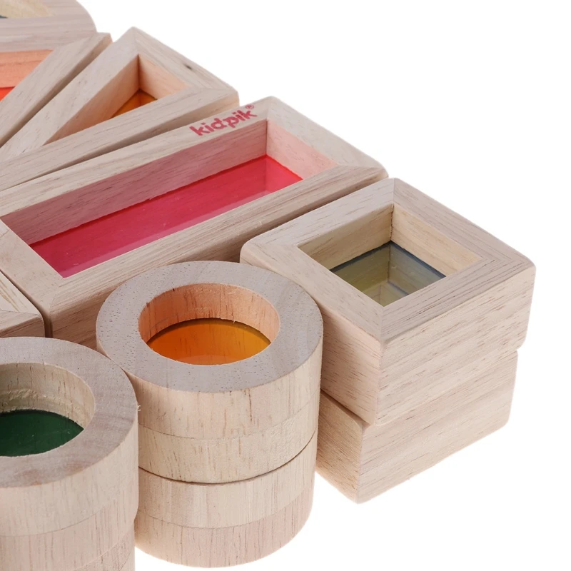 Rainbow Acrylic Wooden Building Blocks Baby Educational Toy Montessori Kids toy Acrylic wooden building blocks
Rainbow Acrylic Wooden Building Blocks Baby Educational Toy Montessori Kids toy Acrylic wooden building blocks