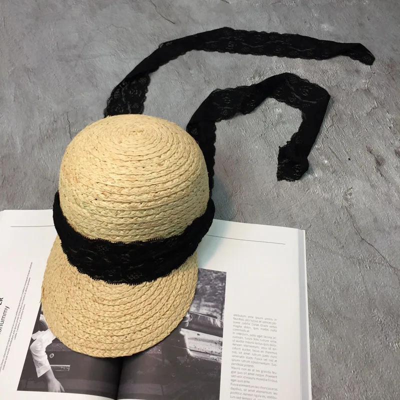 BINGYUANHAOXUAN Girl Sun Lace Bowknot Hat Women's Summer Protective Cap Raffia Straw Foldable Hat
BINGYUANHAOXUAN Girl Sun Lace Bowknot Hat Women's Summer Protective Cap Raffia Straw Foldable Hat