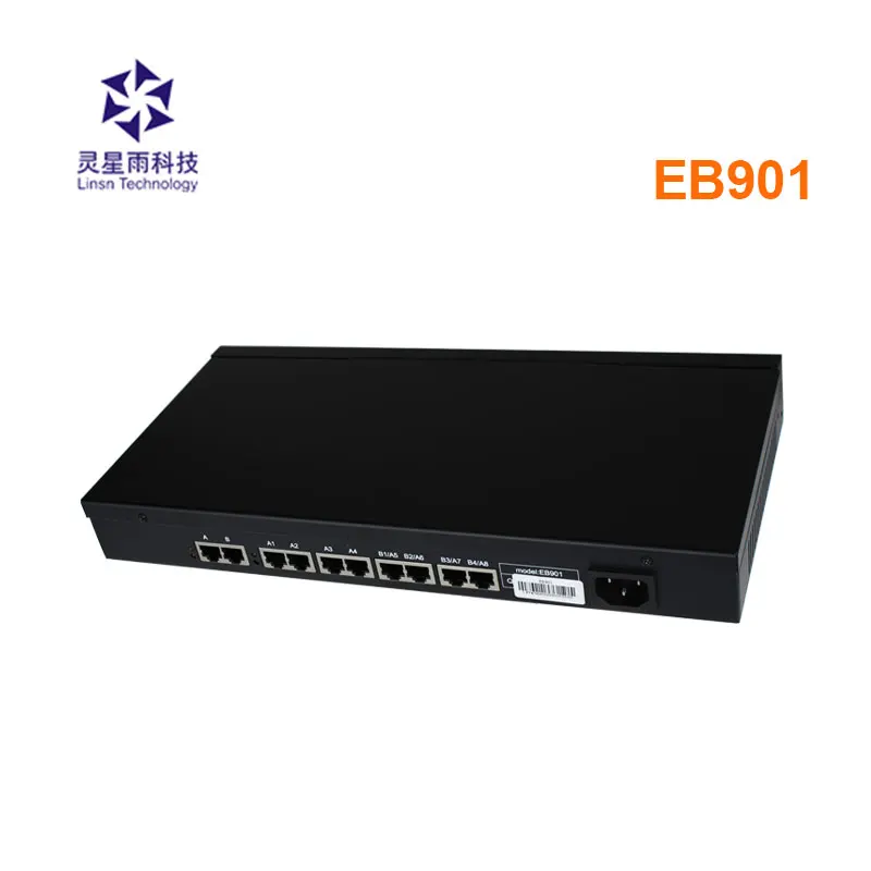 Linsn EB901 LED module Display Splitter Full Color Display LED Signal Splitter for Large LED screen multi-display Replace EB701
Linsn EB901 LED module Display Splitter Full Color Display LED Signal Splitter for Large LED screen multi-display Replace EB701