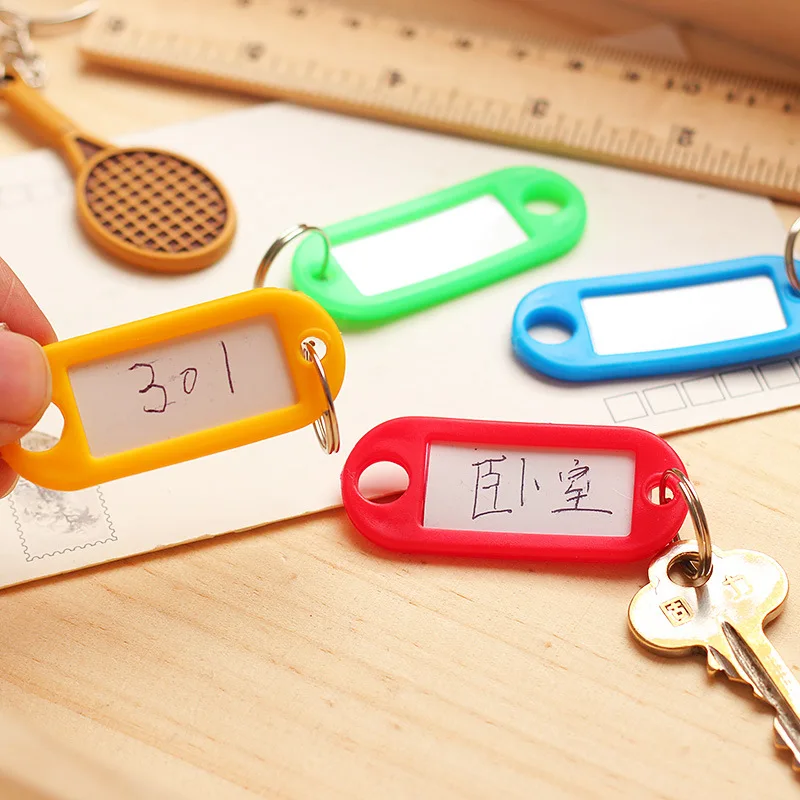 10pcs Key Ring Key Tag Card Buckle Keychain Classification Room Key Luggage Tag Label Brand Licensing Category YH-461625
10pcs Key Ring Key Tag Card Buckle Keychain Classification Room Key Luggage Tag Label Brand Licensing Category YH-461625