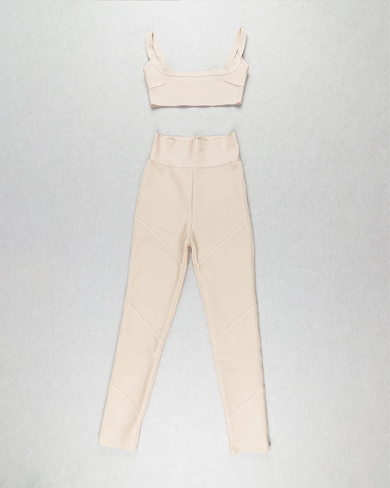 2019 NEW Women khaki o neck jumpsuits strapless two-piece Bodycon Celebrity evening Party Bandage jumpsuits wholesale
2019 NEW Women khaki o neck jumpsuits strapless two-piece Bodycon Celebrity evening Party Bandage jumpsuits wholesale