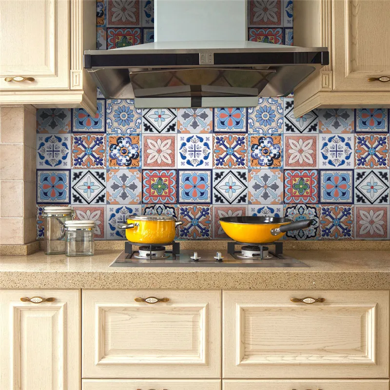 5M DIY Tiles Stickers 3D Retro Vintage Flowers Bathroom Kitchen Toilet Decoration Wall stickers Waterproof PVC Decals Sticker
5M DIY Tiles Stickers 3D Retro Vintage Flowers Bathroom Kitchen Toilet Decoration Wall stickers Waterproof PVC Decals Sticker