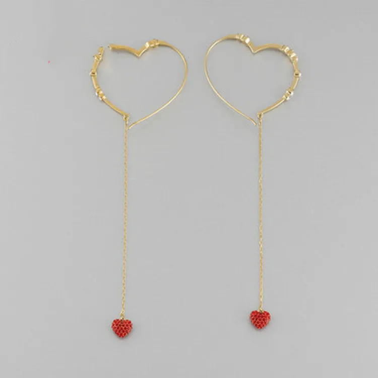 High Quality Swa 1:1 New For Birthdays Earings Fashion Jewelry 2019 Gold Colour Long Drop Earrings
High Quality Swa 1:1 New For Birthdays Earings Fashion Jewelry 2019 Gold Colour Long Drop Earrings