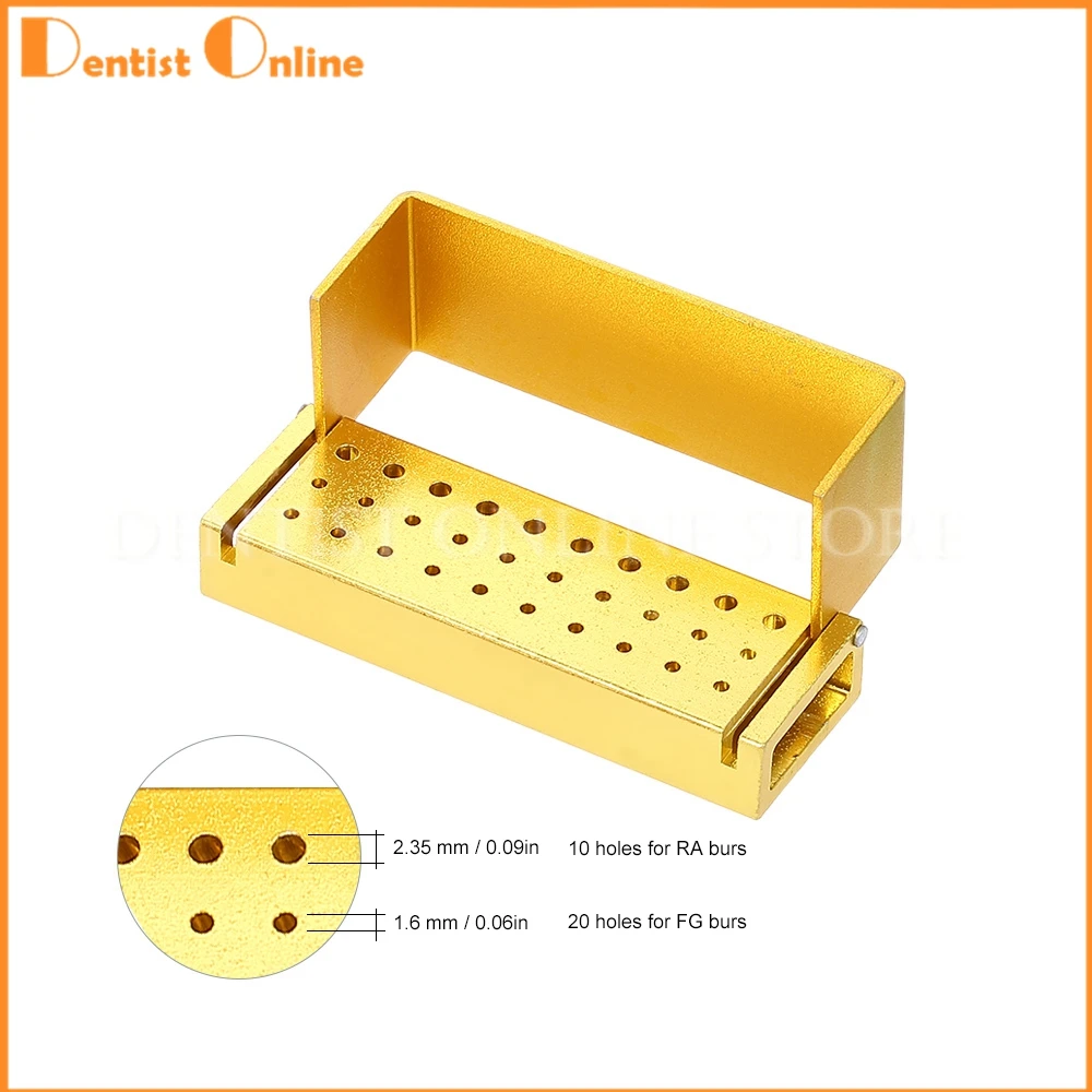 3pcs 30 Holes Dental Tool Low & High Speed Drill Diamond Burs Disinfection Holder Oral Teeth Polishing Drill Holder Random Color
3pcs 30 Holes Dental Tool Low & High Speed Drill Diamond Burs Disinfection Holder Oral Teeth Polishing Drill Holder Random Color