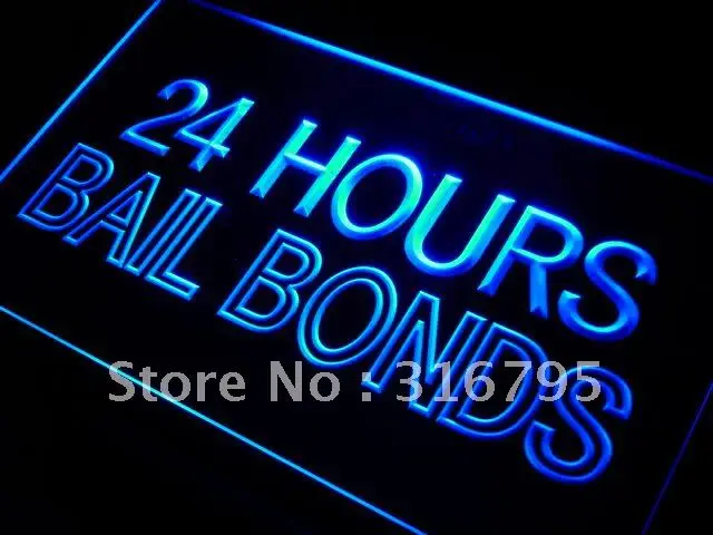 i461 Bail Bonds 24 Hours LED Neon Light Light Signs On/Off Switch 20+ Colors 5 Sizes
i461 Bail Bonds 24 Hours LED Neon Light Light Signs On/Off Switch 20+ Colors 5 Sizes
