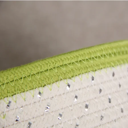3 Sets Modern Minimalist Round Cotton Rope Woven Striped Storage Basket Desktop Miscellaneous Snacks Cotton Finished Storage
3 Sets Modern Minimalist Round Cotton Rope Woven Striped Storage Basket Desktop Miscellaneous Snacks Cotton Finished Storage