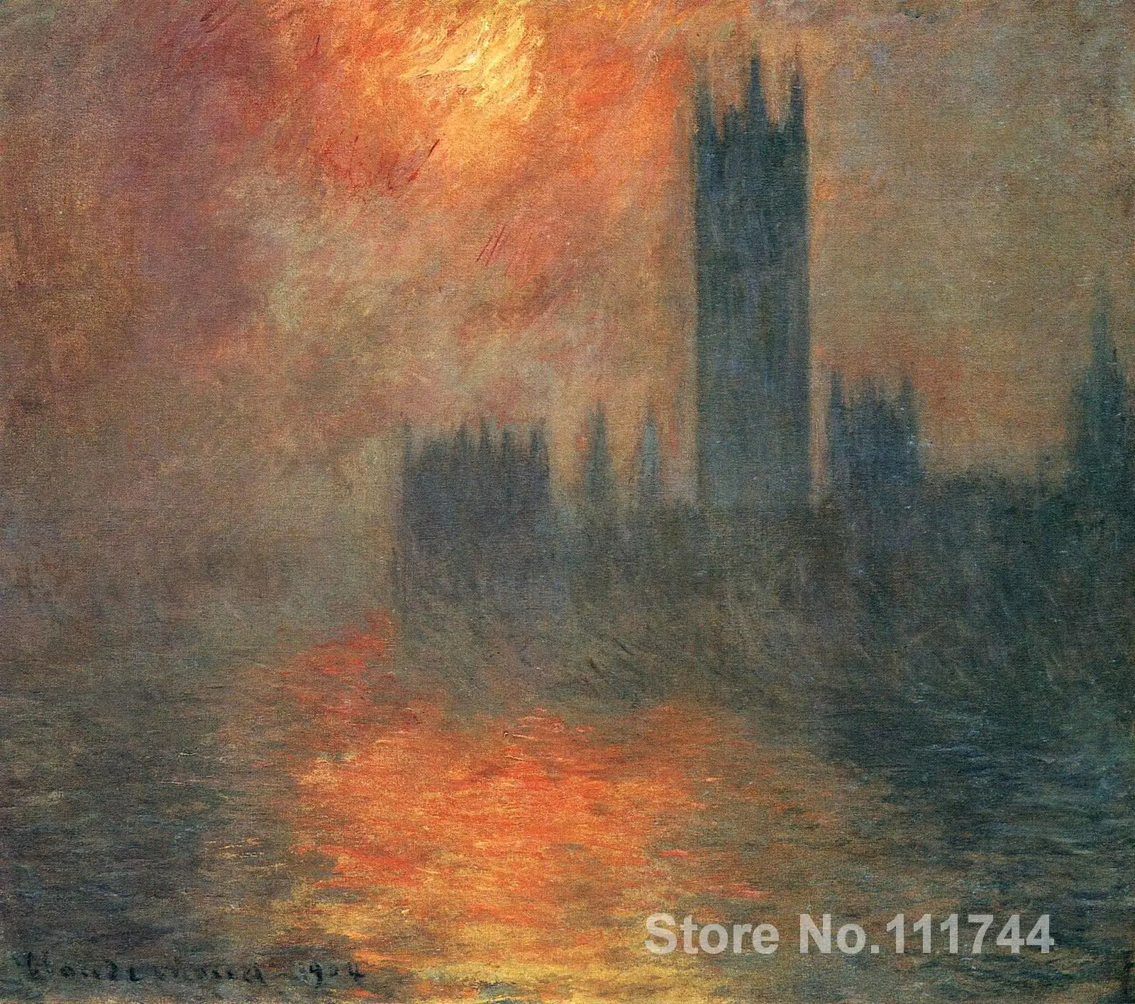 Paintings for a new house Houses of Parliament Sunset Claude Monet Handmade oil painting High quality
Paintings for a new house Houses of Parliament Sunset Claude Monet Handmade oil painting High quality