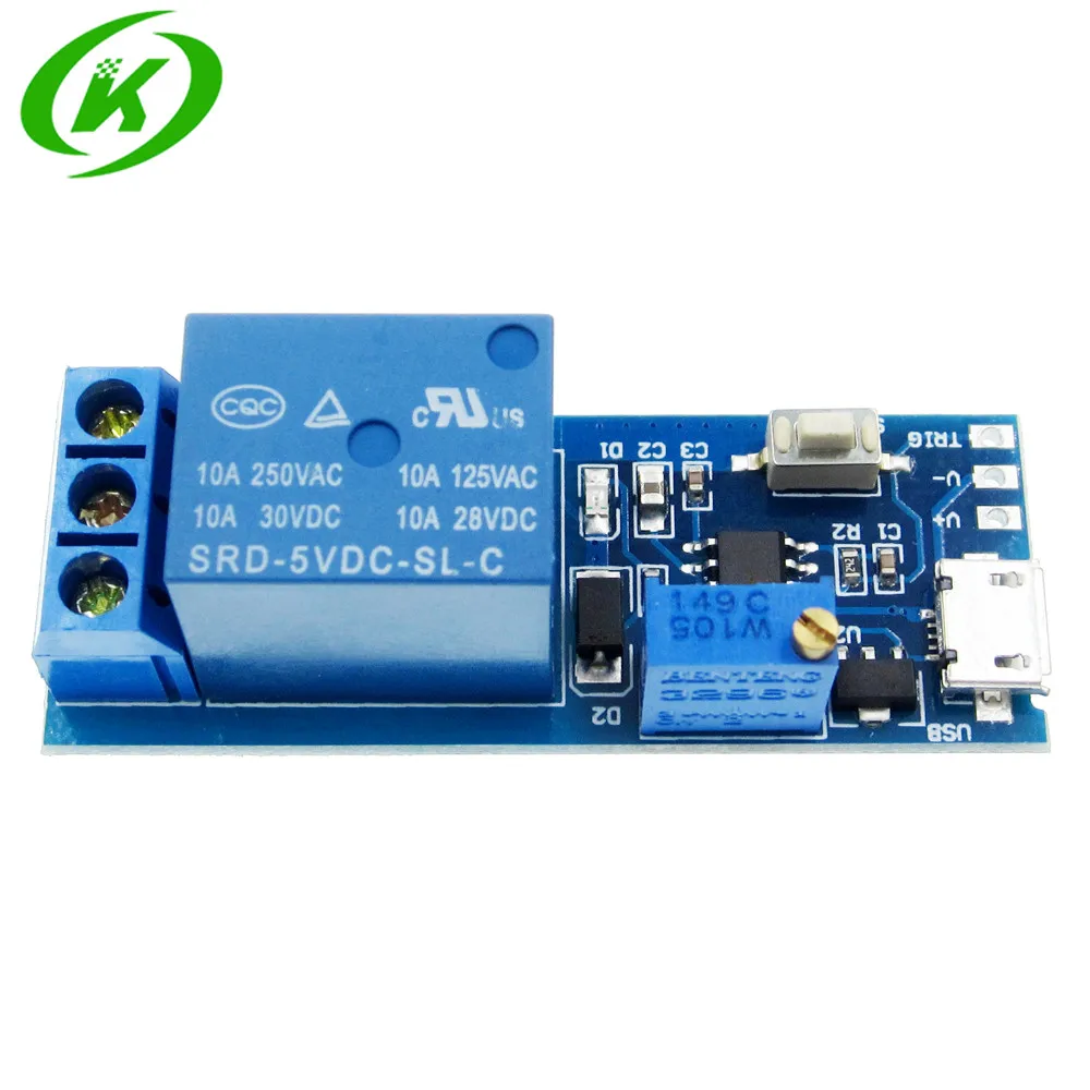 10PCS/LOT 5V-30V Delay Relay Timer Module Trigger Delay Switch Micro USB Power Adjustable Relay Module
10PCS/LOT 5V-30V Delay Relay Timer Module Trigger Delay Switch Micro USB Power Adjustable Relay Module