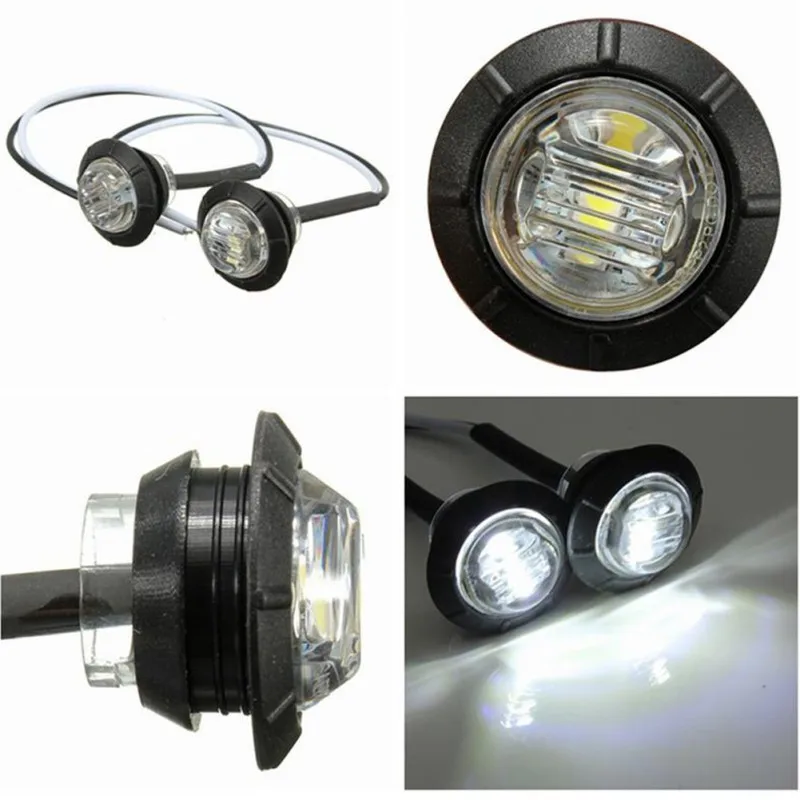 Hot 12V Trailer Led Side Marker Lights For Trucks Clearance Lights Amber Side Marker Round Truck Turn Signal Lamp
Hot 12V Trailer Led Side Marker Lights For Trucks Clearance Lights Amber Side Marker Round Truck Turn Signal Lamp
