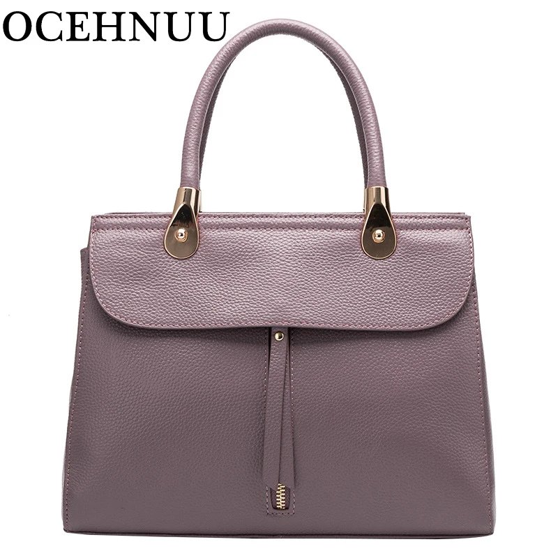 OCEHNUU Soft Luxury Genuine Cow Leather Handbag Women Crossbody 2020 Fashion Ladies Shoulder Tote Handbags Bag Female Zipper New
OCEHNUU Soft Luxury Genuine Cow Leather Handbag Women Crossbody 2020 Fashion Ladies Shoulder Tote Handbags Bag Female Zipper New