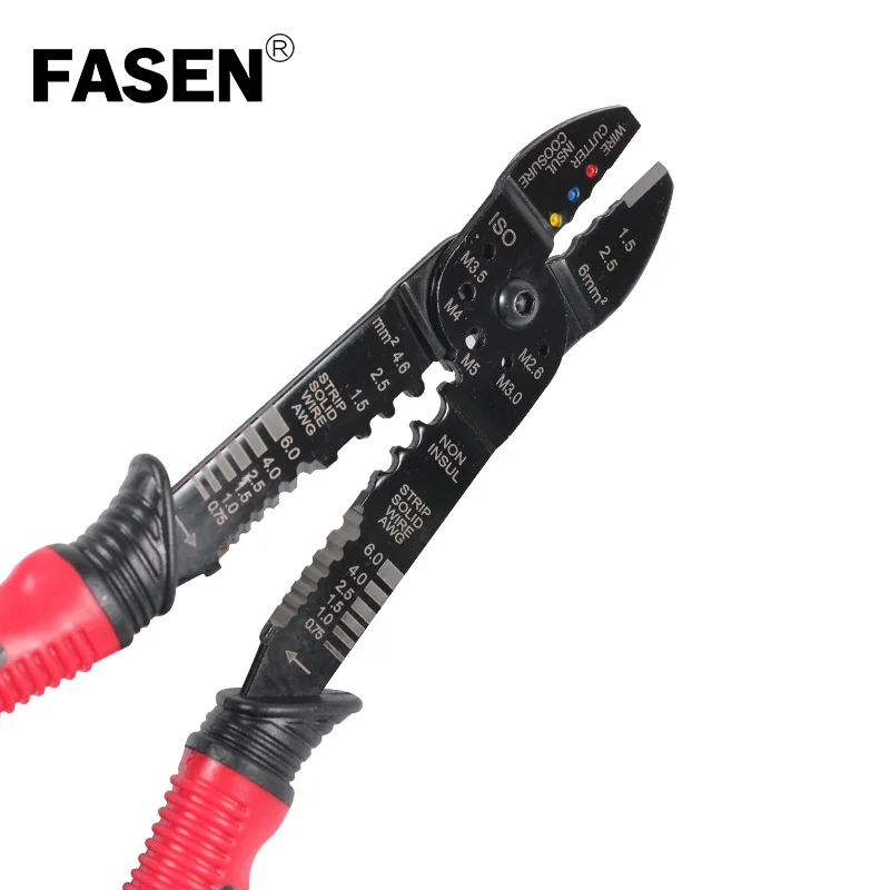 3 In 1 Multi Wire Crimp Tools Wire Stripper Crimping Pliers Electrician Tools Cutting For cutting/stripping/Crimping
3 In 1 Multi Wire Crimp Tools Wire Stripper Crimping Pliers Electrician Tools Cutting For cutting/stripping/Crimping