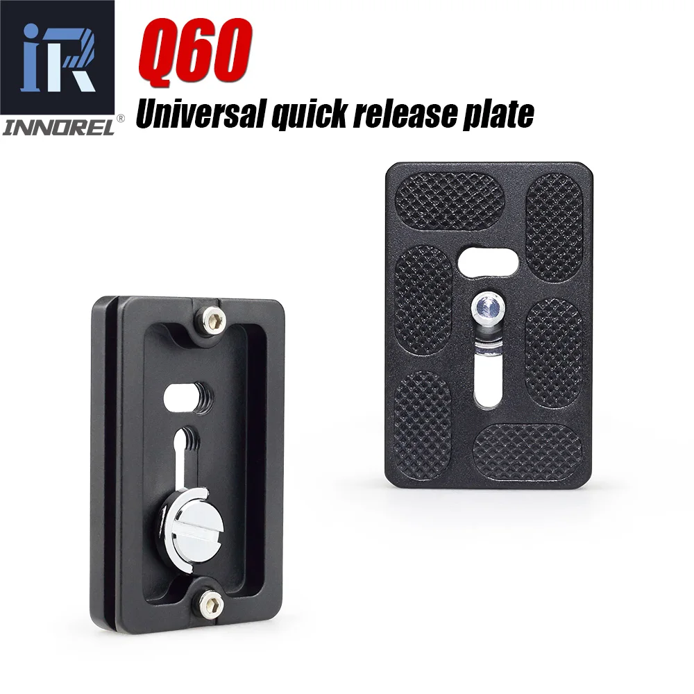 Q60 Universal quick release plate For panoramic tripod ball head Compatible with Arca swiss spec. QR DSLR Camera Accessories
Q60 Universal quick release plate For panoramic tripod ball head Compatible with Arca swiss spec. QR DSLR Camera Accessories