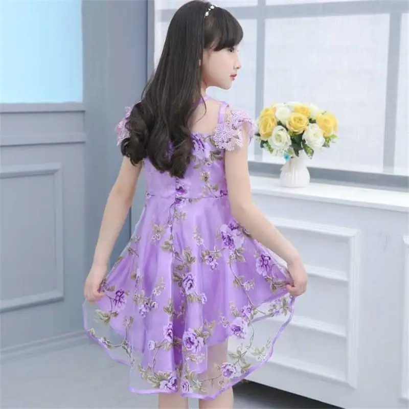 2019 Summer Kids Girl Mesh Appliques Princess Dress Children Clothes Print Flower Slim Dress Teen Girl Elegant Casual Dress Q877
2019 Summer Kids Girl Mesh Appliques Princess Dress Children Clothes Print Flower Slim Dress Teen Girl Elegant Casual Dress Q877