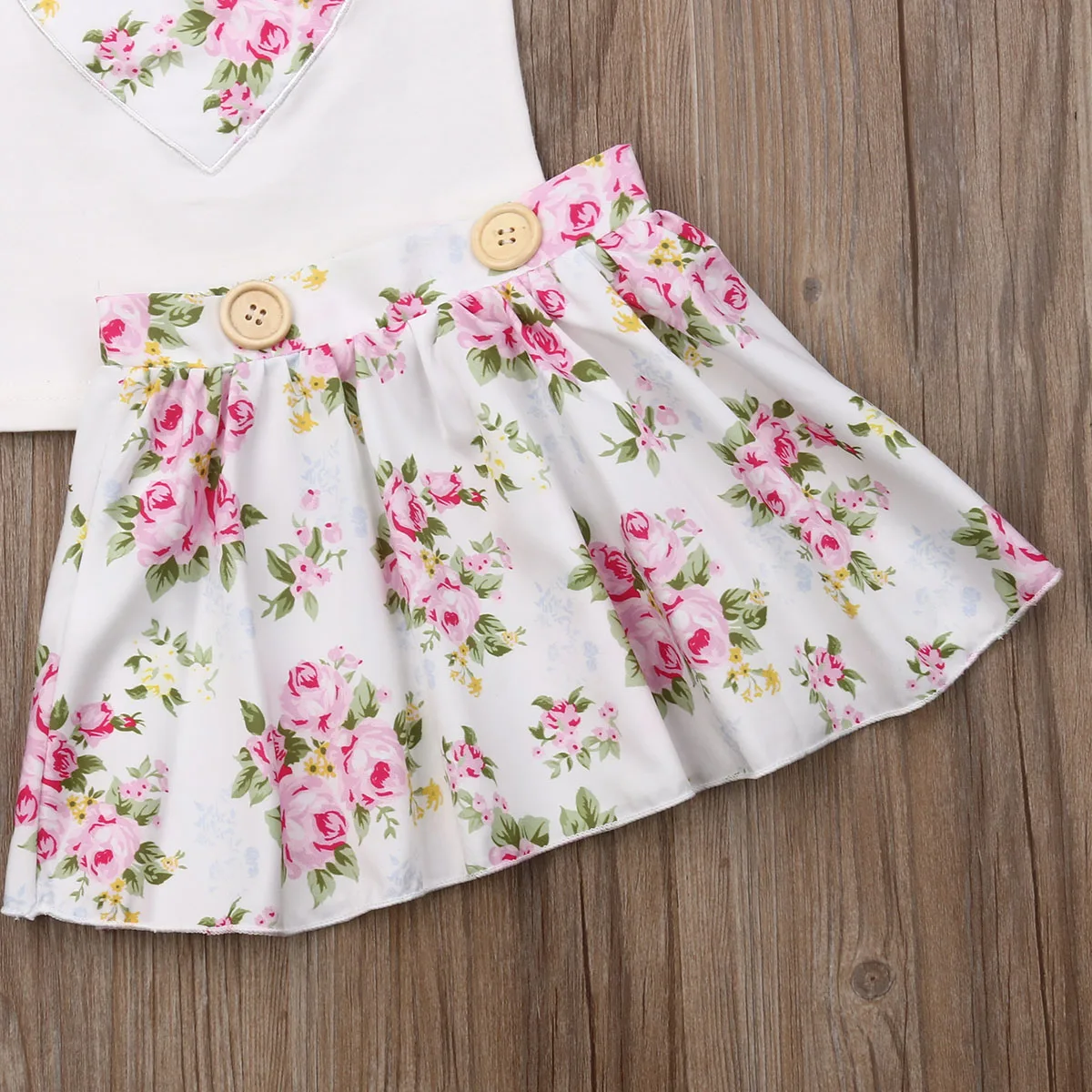 2pcs Infant Baby Toddler Girls Love Printed Floral Tops Flower Short Mini Skirt Sunsuit Girls Summer Casual Cotton Clothes Set
2pcs Infant Baby Toddler Girls Love Printed Floral Tops Flower Short Mini Skirt Sunsuit Girls Summer Casual Cotton Clothes Set