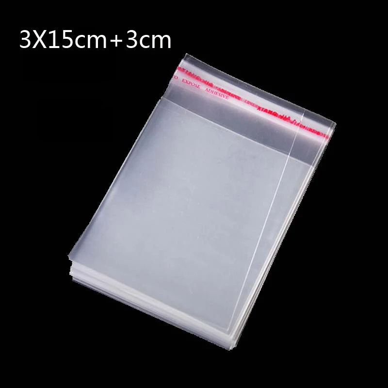 600Pcs 3 x 15 cm Promotion Price Transparent Cello Bag Clear Resealable Cello Plastic Envelope Small Gift Bags
600Pcs 3 x 15 cm Promotion Price Transparent Cello Bag Clear Resealable Cello Plastic Envelope Small Gift Bags