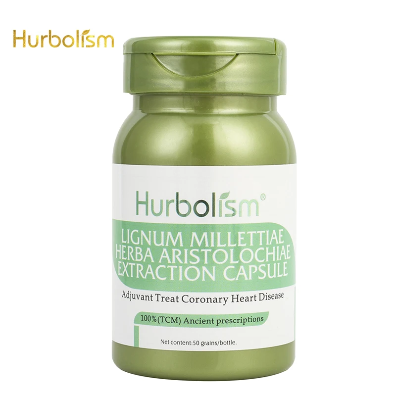 Hurbolism Lignum Millettiae Herba Aristolochiae Extraction Capsule,Adjuvant Treat Coronary Heart Disease, Plants Extract, 50pcs
Hurbolism Lignum Millettiae Herba Aristolochiae Extraction Capsule,Adjuvant Treat Coronary Heart Disease, Plants Extract, 50pcs