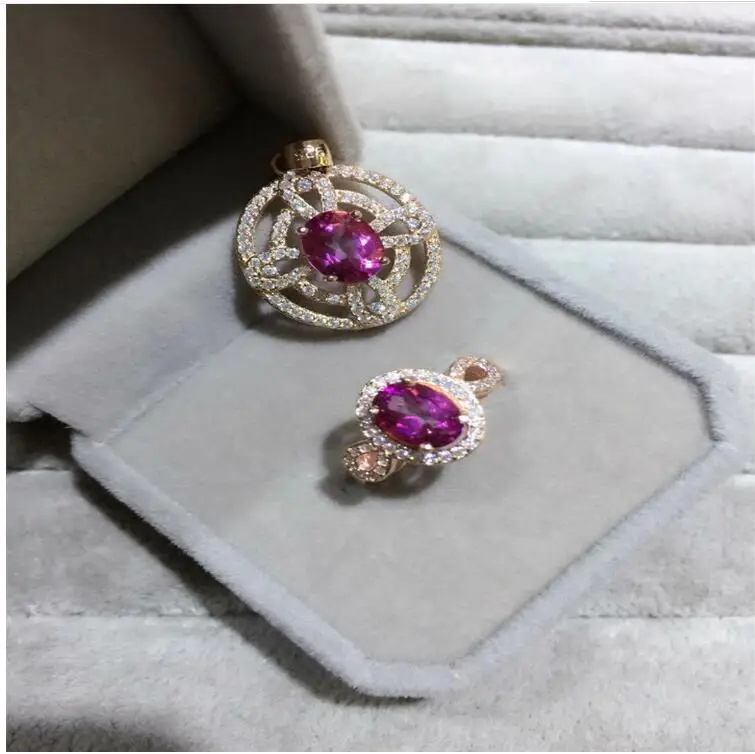 Jewelry set Natural Pink Topaz Real Topaz Jewelry set 925 sterling silver 1pc pendant,1pc ring
Jewelry set Natural Pink Topaz Real Topaz Jewelry set 925 sterling silver 1pc pendant,1pc ring