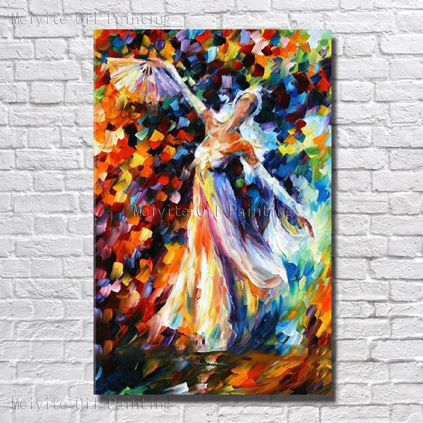High Quality Hand Made Oil Painting On Canvas Girl Oil Painting Modern Canvas Wall Art Living Room Decor Picture no Framed
High Quality Hand Made Oil Painting On Canvas Girl Oil Painting Modern Canvas Wall Art Living Room Decor Picture no Framed